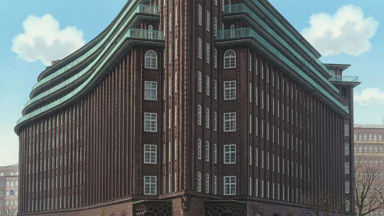 Kartenbild von Chilehaus in Hamburg, Altstadt, Kontorhausviertel