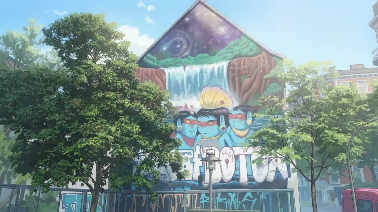 Kartenbild von Aztekischer Wasserfall in Hamburg, Karoviertel & Sternschanze